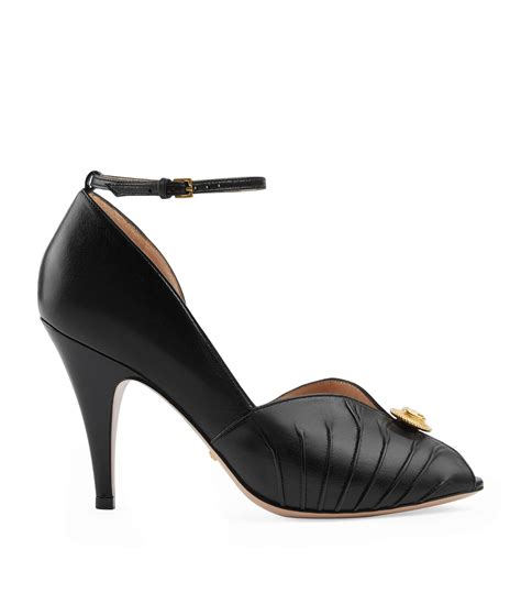 gucci peep toe|Gucci Heels for Women .